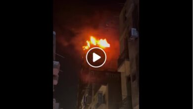 أهل الصعيد تكشف حقيقة فيديو حريق شقة سكنية في طما