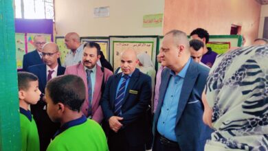 بدوى يفتتح معرض صحافة اسوان بحضور اللجنة الوزارية1