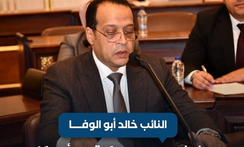 النائب خالد أبو الوفا