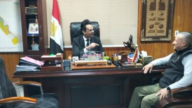 وكيل صحة سوهاج يستقبل مدير عمليات التنمية المحلية ويشيد بالتعاون المشترك وجاهزية المديرية في مناورة «صقر 159»