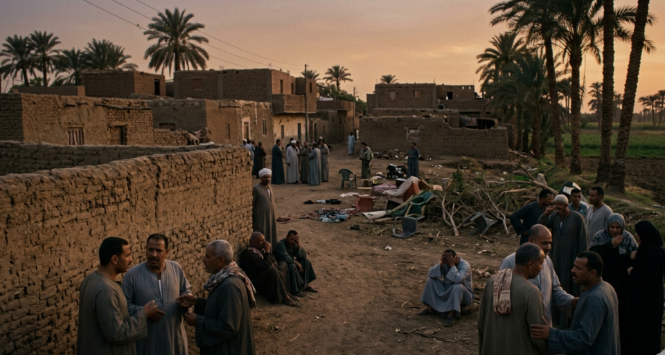 مشاجرة مسلحة تنهي حياة سيدة وطفلة بقرية الكرنك